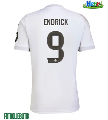 Real Madrid Endrick #9 Hemmatröja 2025-26 Kortärmad